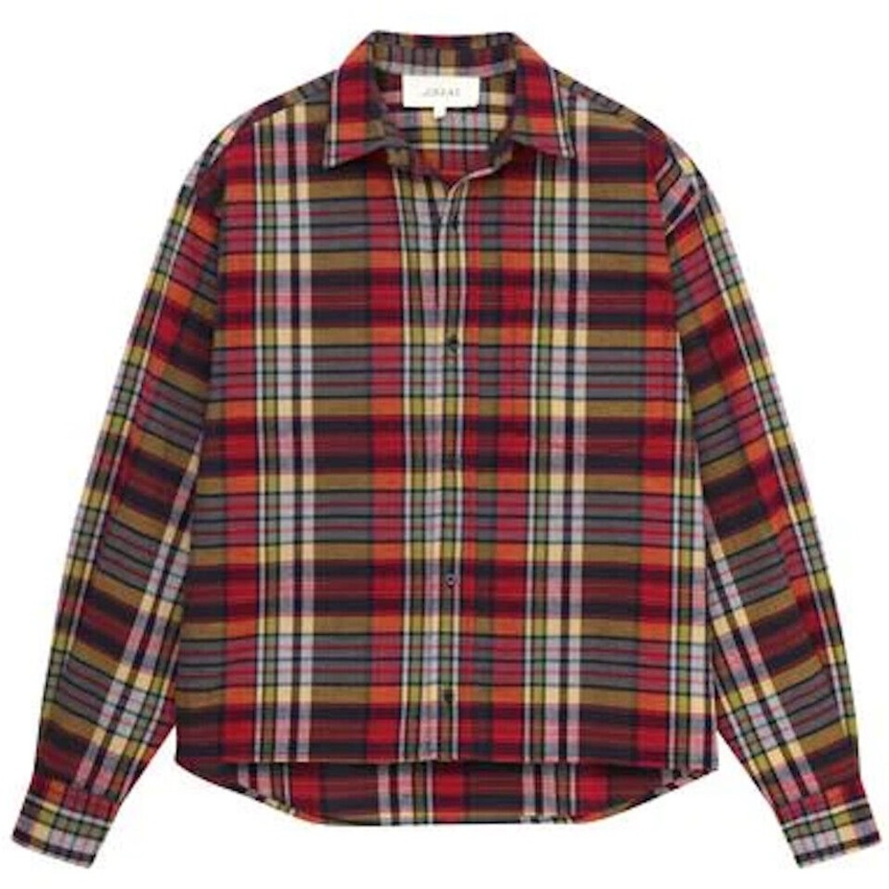 The GREAT Cottage Button Up Shirt In Bluegrass Plaid